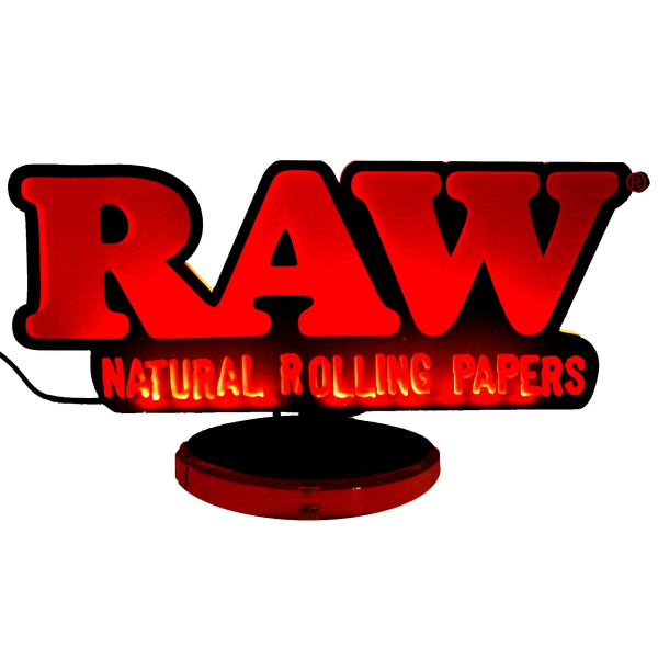 Raw LED Logo Light Sign – Vapestore Direct