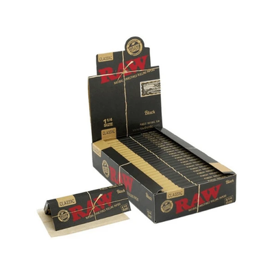 Raw Black Classic 1.25 Papers - Vapestore Direct