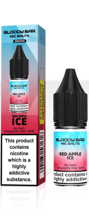 Red Apple Ice Nicotine Salt By Bloody Bar - Vapestore Direct