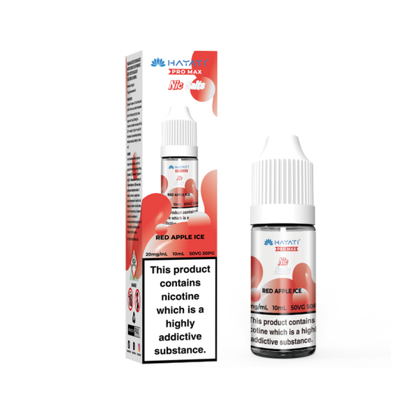 Red Apple Ice Pro Max Bar Vape E-Liquid Nicotine Salt By Hayati 10ml - Vapestore Direct