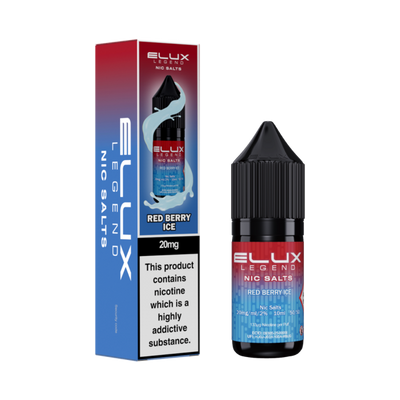 Red Berry Ice E-Liquid Nicotine Salt By Elux Legend 10ml - Vapestore Direct