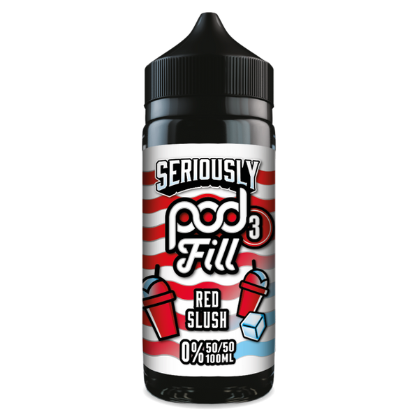 Red Slush Seriously Pod Fill 3 E-Liquid Shortfill By Doozy Vape 100ml - Vapestore Direct