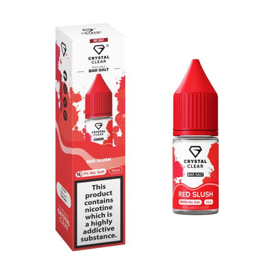 Red Slush E-Liquid Nicotine Bar Salt By Crystal Clear 10ml - Vapestore Direct