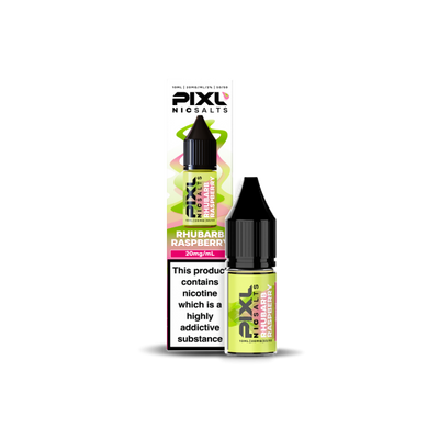 Rhubarb Raspberry Cream E-Liquid Nicotine Salt By Pixl 10ml - Vapestore Direct