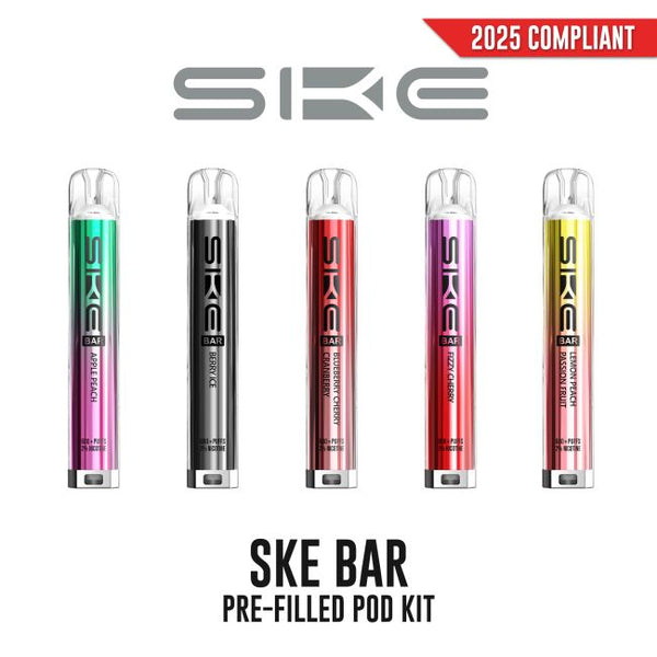SKE Bar 600 Puff Pre-Filled Pod Kit 20mg - Vapestore Direct