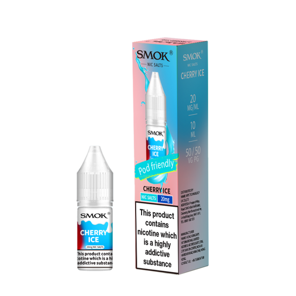 Cherry Ice E-Liquid Nicotine Salt By Smok 10ml - Vapestore Direct