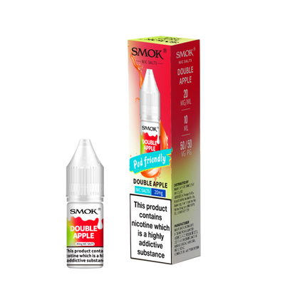 Double Apple E-Liquid Nicotine Salt By Smok 10ml - Vapestore Direct