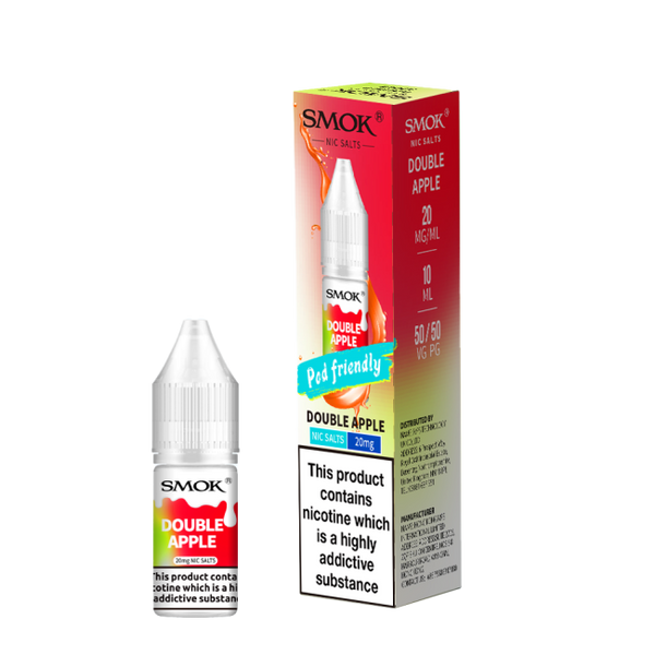 Double Apple E-Liquid Nicotine Salt By Smok 10ml - Vapestore Direct