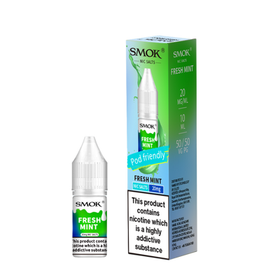 Fresh Mint E-Liquid Nicotine Salt By Smok 10ml - Vapestore Direct