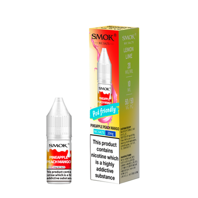 Peach Pineapple Mango E-Liquid Nicotine Salt By Smok 10ml - Vapestore Direct