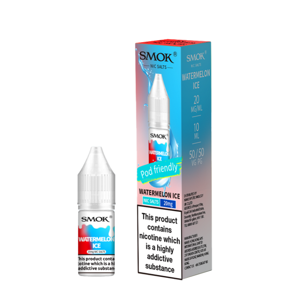Watermelon Ice E-Liquid Nicotine Salt By Smok 10ml - Vapestore Direct