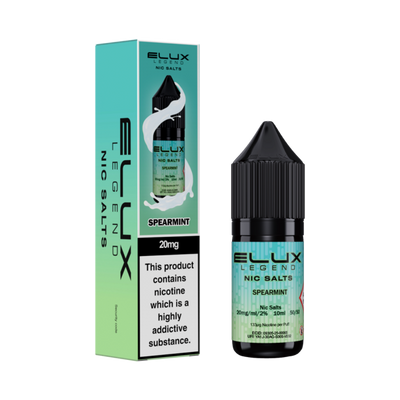 Spearmint E-Liquid Nicotine Salt By Elux Legend 10ml - Vapestore Direct
