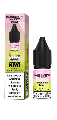 Strawberry Kiwi Nicotine Salt By Bloody Bar - Vapestore Direct