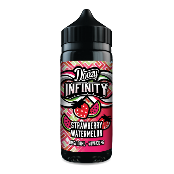 Strawberry Watermelon INFINITY E-Liquid Shortfill By Doozy Vape 100ml - Vapestore Direct
