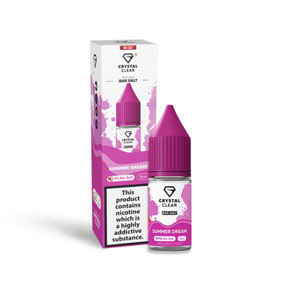 Summer Dream E-Liquid Nicotine Bar Salt By Crystal Clear 10ml - Vapestore Direct