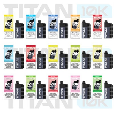 Titan 10K Pre-Filled 10,000 Puff Pod Kit 20mg - Vapestore Direct