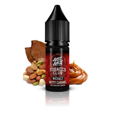 Nutty Caramel Tobacco E-Liquid Nicotine Salt By Just Juice 10ml - Vapestore Direct