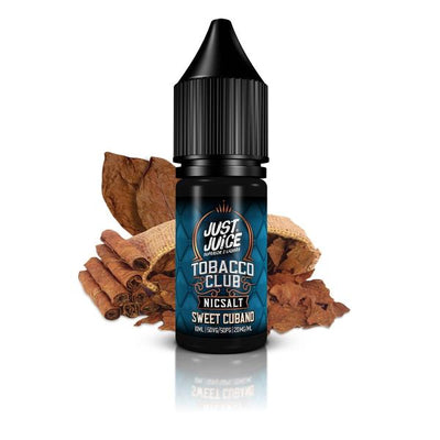 Sweet Cubano Tobacco E-Liquid Nicotine Salt By Just Juice 10ml - Vapestore Direct
