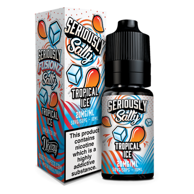 Tropical Ice Seriously Fusionz Salty E-Liquid Nicotine Salt By Doozy Vape 10ml - Vapestore Direct