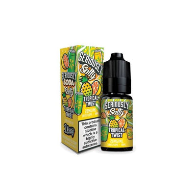 Tropical Twist Seriously Soda Salty E-Liquid Nicotine Salt By Doozy Vape 10ml - Vapestore Direct