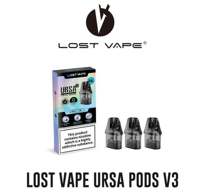 Lost Vape URSA Top-Fill V3 Replacement Pods - Vapestore Direct