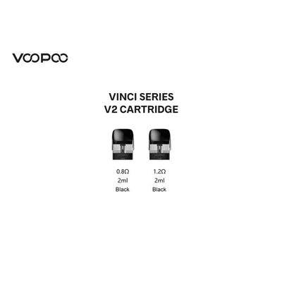 Voopoo Vinci V2 Pod Replacement Pods - Vapestore Direct