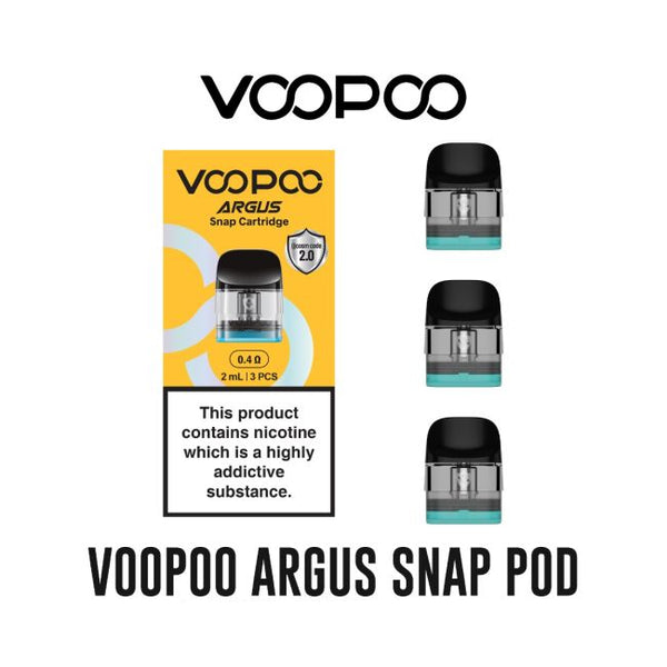 Voopoo Argus Snap Replacement Pods - Vapestore Direct