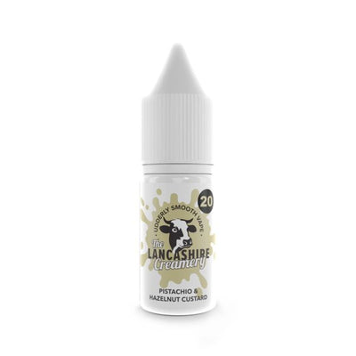 Pistachio & Hazelnut Custard E-Liquid Nic Salt By The Lancashire Creamery 10ml