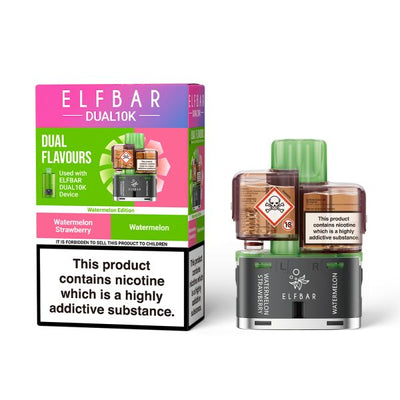 Elfbar Dual 10K 2 in 1 Replacement Pods - Vapestore Direct
