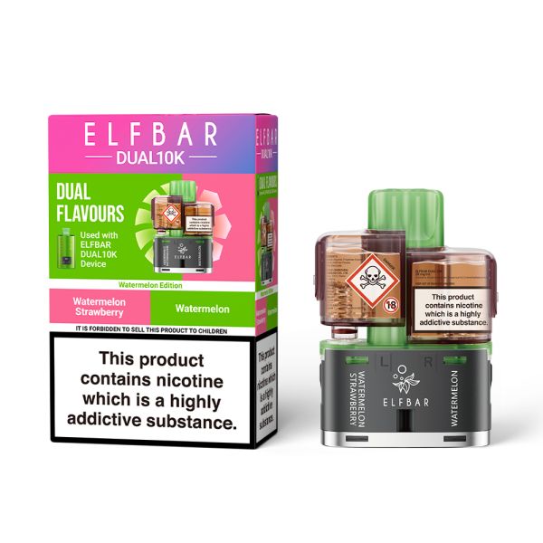 Elfbar Dual 10K 2 in 1 Replacement Pods - Vapestore Direct