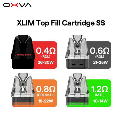 OXVA Xlim Top Fill Replacement Pod - Vapestore Direct