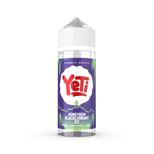 Honeydew Blackcurrant Ice E-Liquid Shortfill SUMMIT SERIES By Yeti 100ml - Vapestore Direct